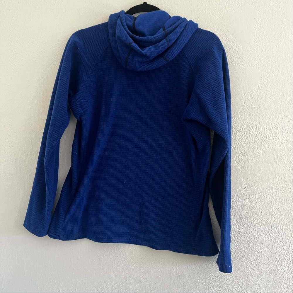 Melanzana Micro Grid Hoodie – 
Blue medium Women’s - Picture 4 of 7